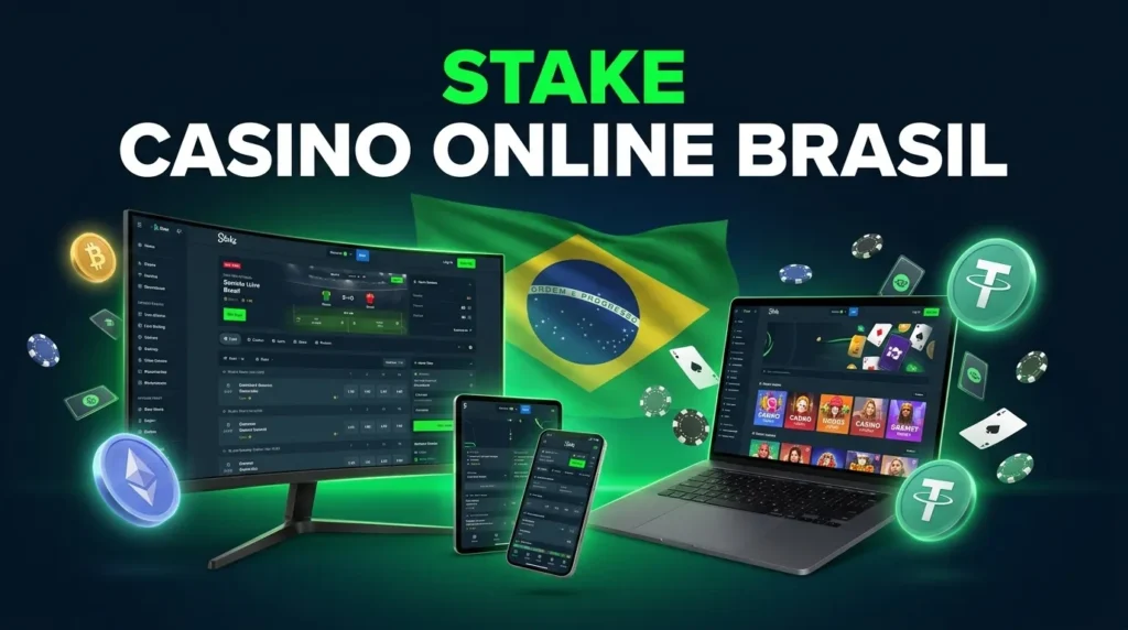 Stake Brasil com promoções, bônus de boas-vindas e experiência de jogo segura